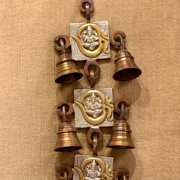 Ganesha (Ganapati) & Om Wind Chime - Picture 7 of 8